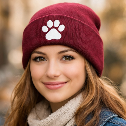 Printed Beanie Hats - Full-Color Custom Designs